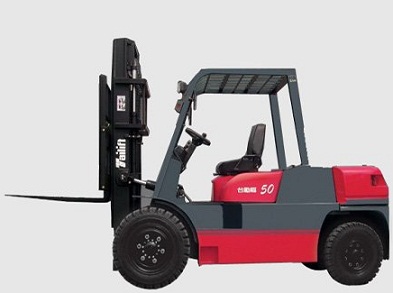 大噸位臺(tái)勵(lì)福4噸平衡重叉車(chē)